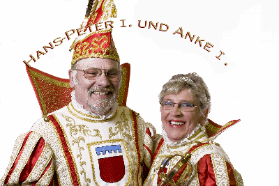 Prinzenpaar Hans-Peter I. und Anke I.
